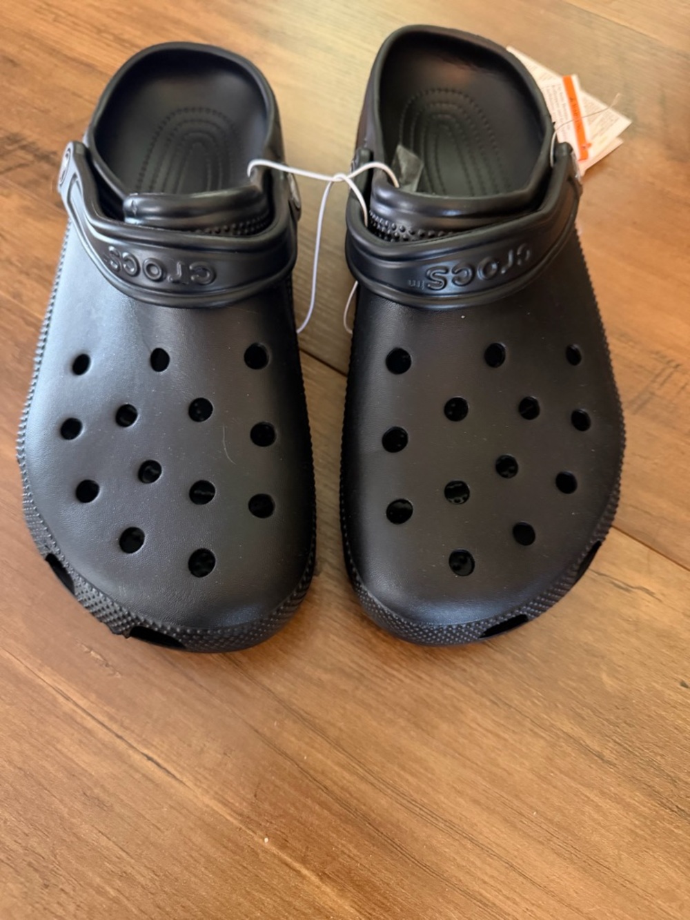 CROCS Classic Black Clogs - Slip-On Mules - Picture 3 of 3